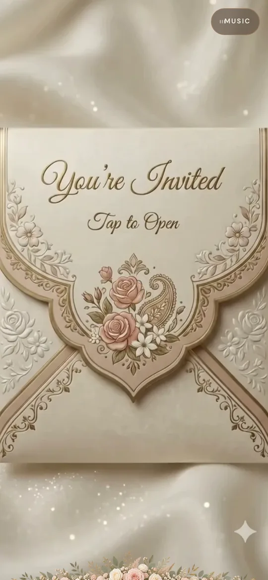 Mehr invitation template